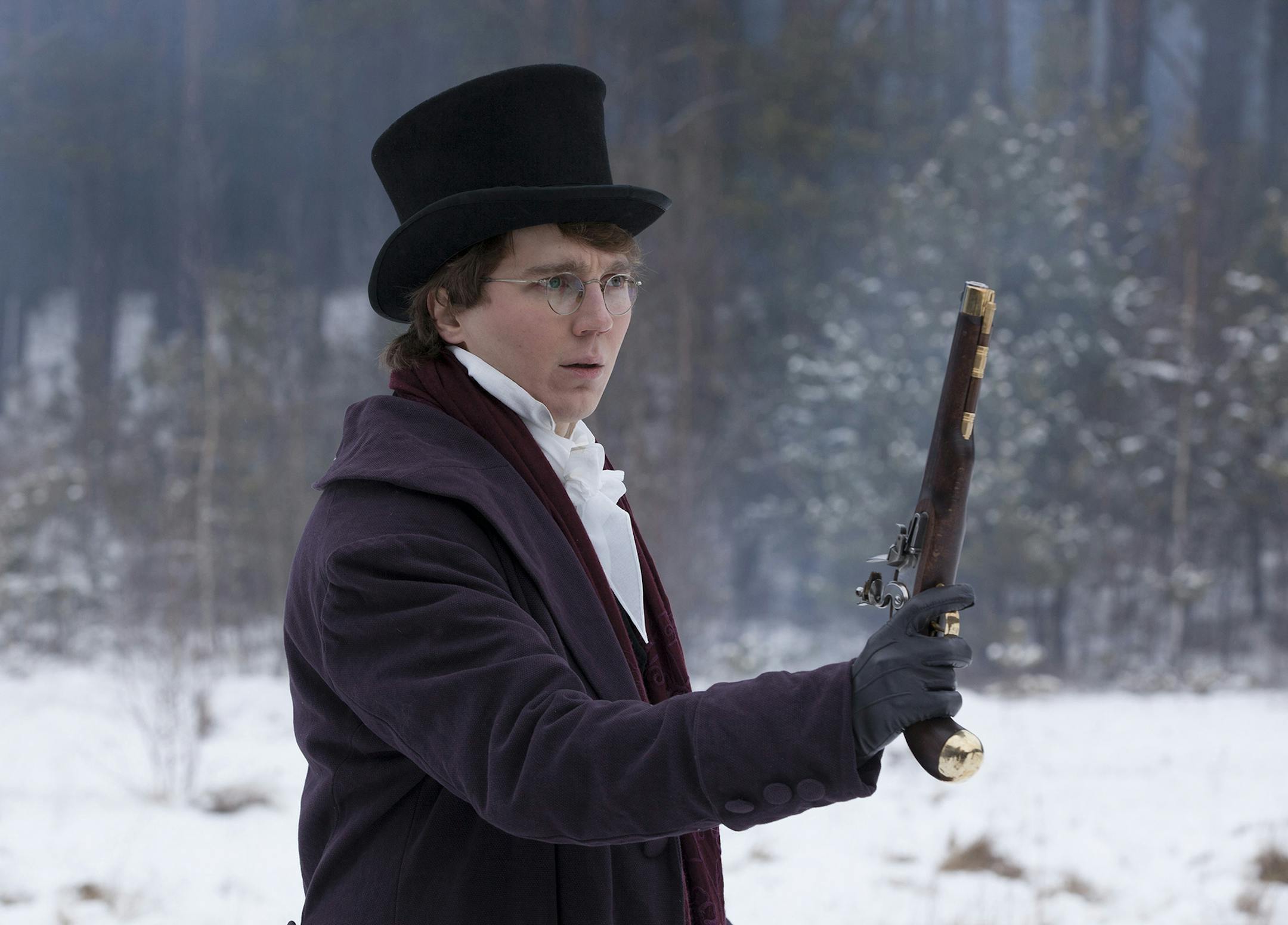 Paul Dano as Pierre Bezukhov in &#x201c;War and Peace.&#x201d;
