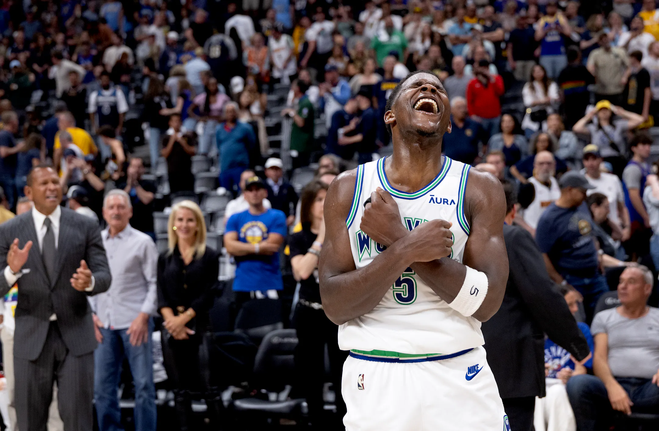 Record-setting comeback. Timberwolves beat Nuggets 98-90 in Game 7 of ...