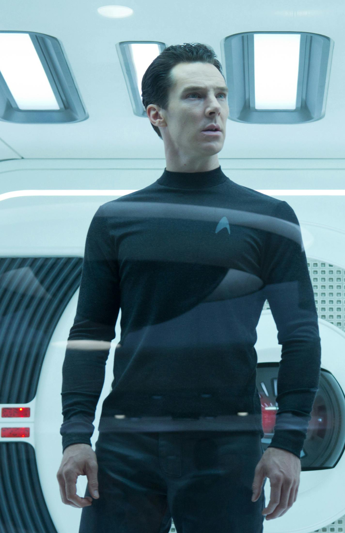 Benedict Cumberbatch stars in "Star Trek Into Darkness." (Zade Rosenthal/Paramount Pictures/MCT) ORG XMIT: 1138550 ORG XMIT: MIN1305150828460317