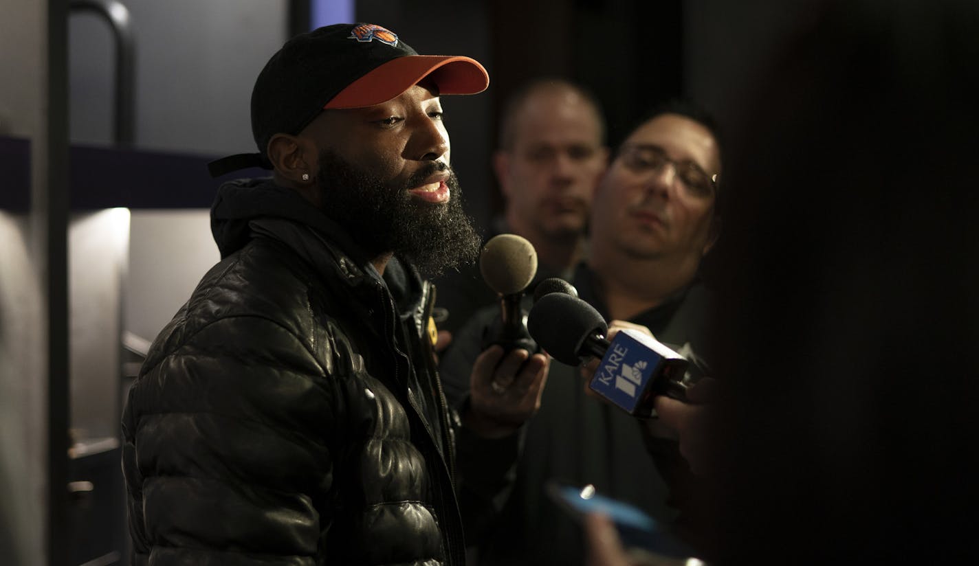 Vikings wide receiver Aldrick Robinson spoke to media in he locker room after yesterday&#x2019;s loss to the Chicago Bears at TCO Performance Center Monday December 31, 2018 in Eagan, MN.] Jerry Holt &#x2022; Jerry.holt@startribune.com