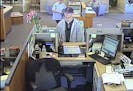 South St. Paul Police are looking for this man in connection with a robbery at the Wakota Federal Credit Union.