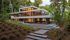 This modern home in Deephaven was designed by architect Charles Stinson.