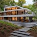 This modern home in Deephaven was designed by architect Charles Stinson.