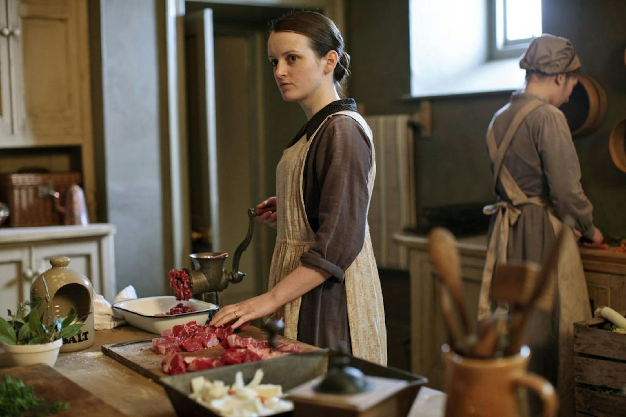 Sophie McShera plays Daisy Mason, the kitchen maid on "Downton Abbey."