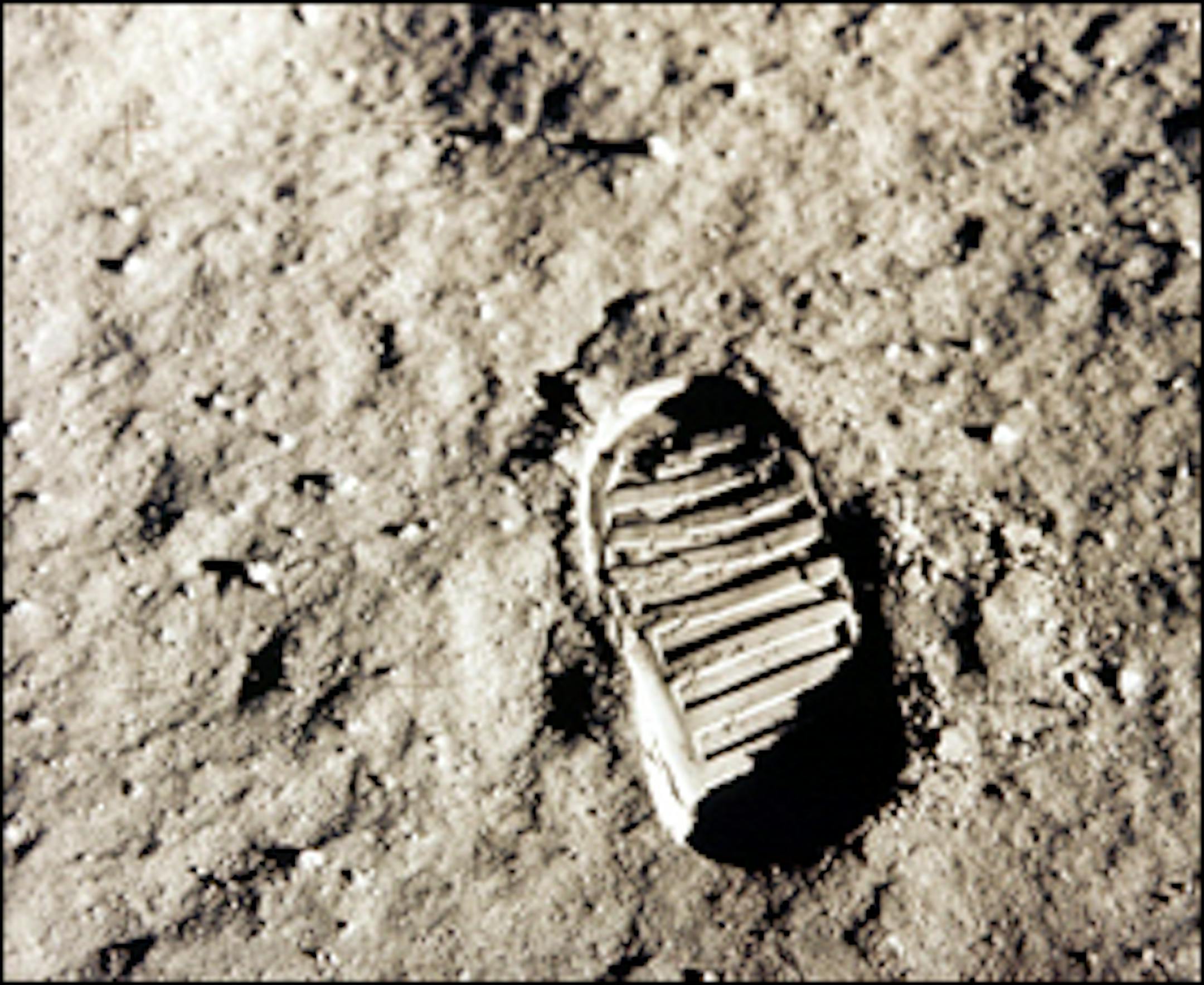 July 20, 1969: Footprint on the moon