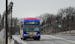 An A Line bus, part of Metro Transit’s bus rapid transit system, runs on Ford Parkway in St. Paul.