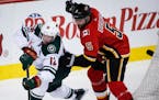 Wild back in action vs. Flames after sitting idle for three days
