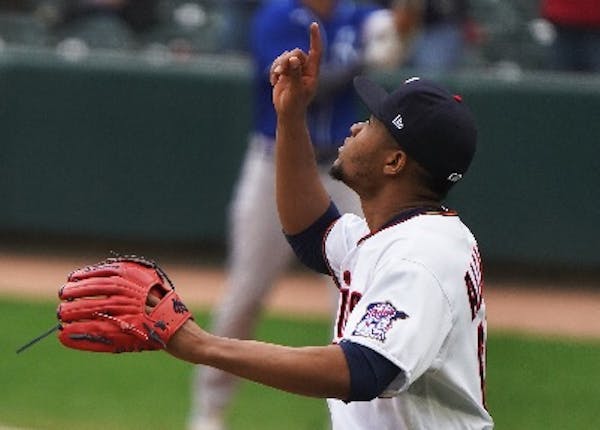 Jorge Alcala finished up the Twins’ blowout Sunday, and closing games in the ninth inning seems to be a role for which he and his stuff are suited.