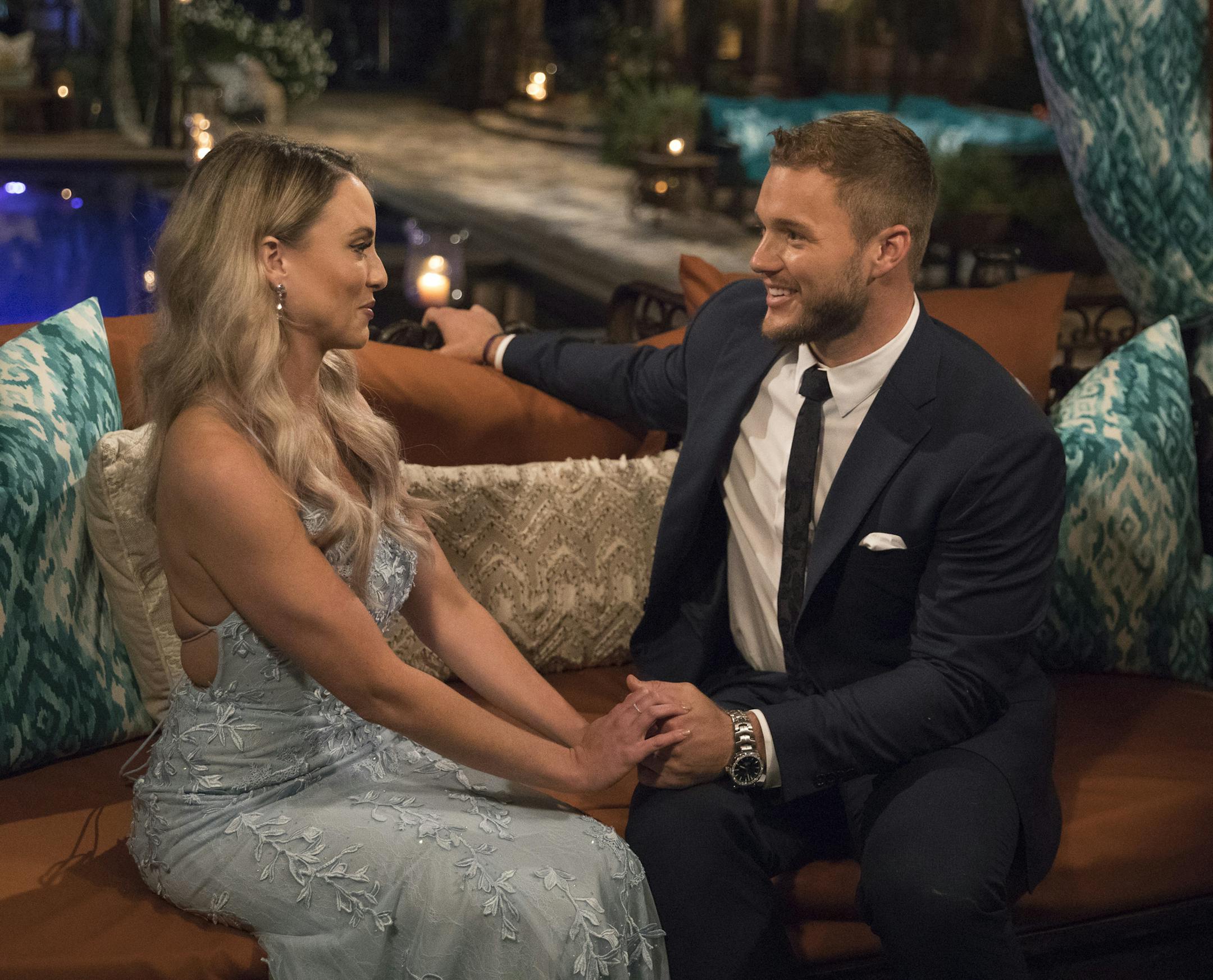 THE BACHELOR - "Episode 2301" - What does a pageant star who calls herself the "hot-mess express," a confident Nigerian beauty with a loud-and-proud personality,; a deceptively bubbly spitfire who is hiding a dark family secret, a California beach blonde who has a secret that ironically may make her the Bachelor&#xd5;s perfect match, and a lovable phlebotomist all have in common? They&#xd5;re all on the hunt for love with Colton Underwood when the 23rd edition of ABC&#xd5;s hit romance reality s
