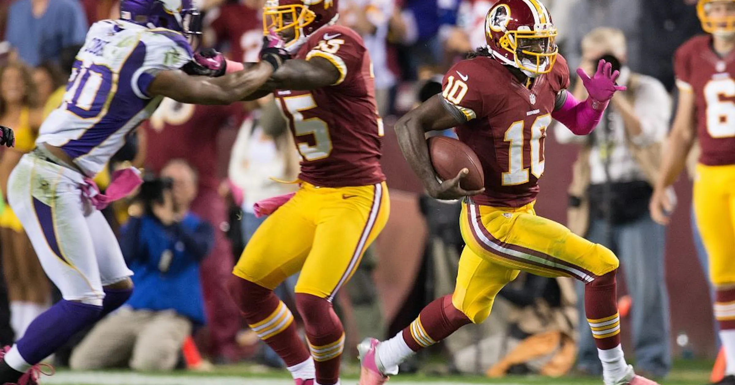 Rg3 Touchdown One play shows the difference an RG3 makes