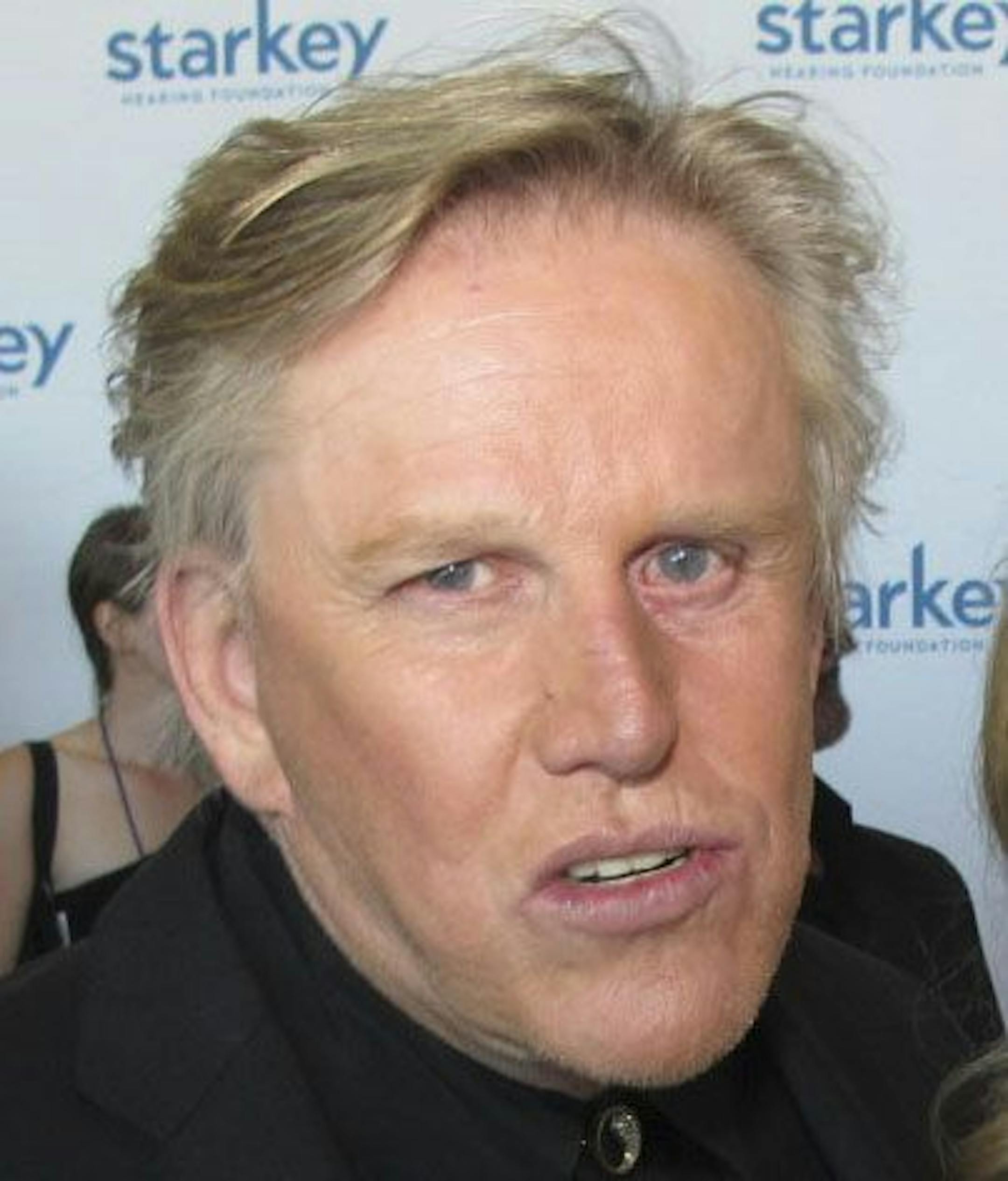 Sara Glassman, sglassman@startribune.com Gary Busey and Steffanie Sampson. Starkey Hearing Foundation's So the World May Hear Gala at RiverCentre in St. Paul.