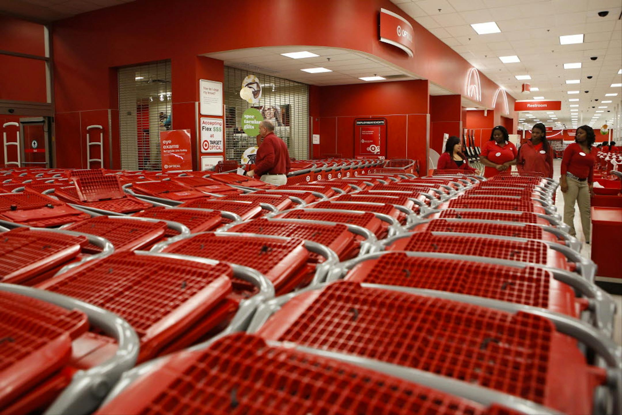 Target shopping carts