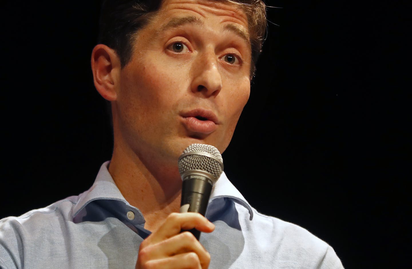 Jacob Frey was part of a panel to discuss education and equity issues.] MINNEAPOLIS MAYORAL CANDIDATES WILL DISCUSS EDUCATION AND EQUITY ISSUES AT A FORUM THURSDAY EVENING, HOSTED BY AN ASSORTMENT OF EDUCATION AND COMMUNITY GROUPS.Richard Tsong-Taatarii/Richard.tsong-taatarii@startribune.com