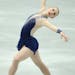 OSAKA, JAPAN - FEBRUARY 10: Agnes Zawadzki of USA competes in the Women's Free Skating during day three of the ISU Four Continents Figure Skating Cham