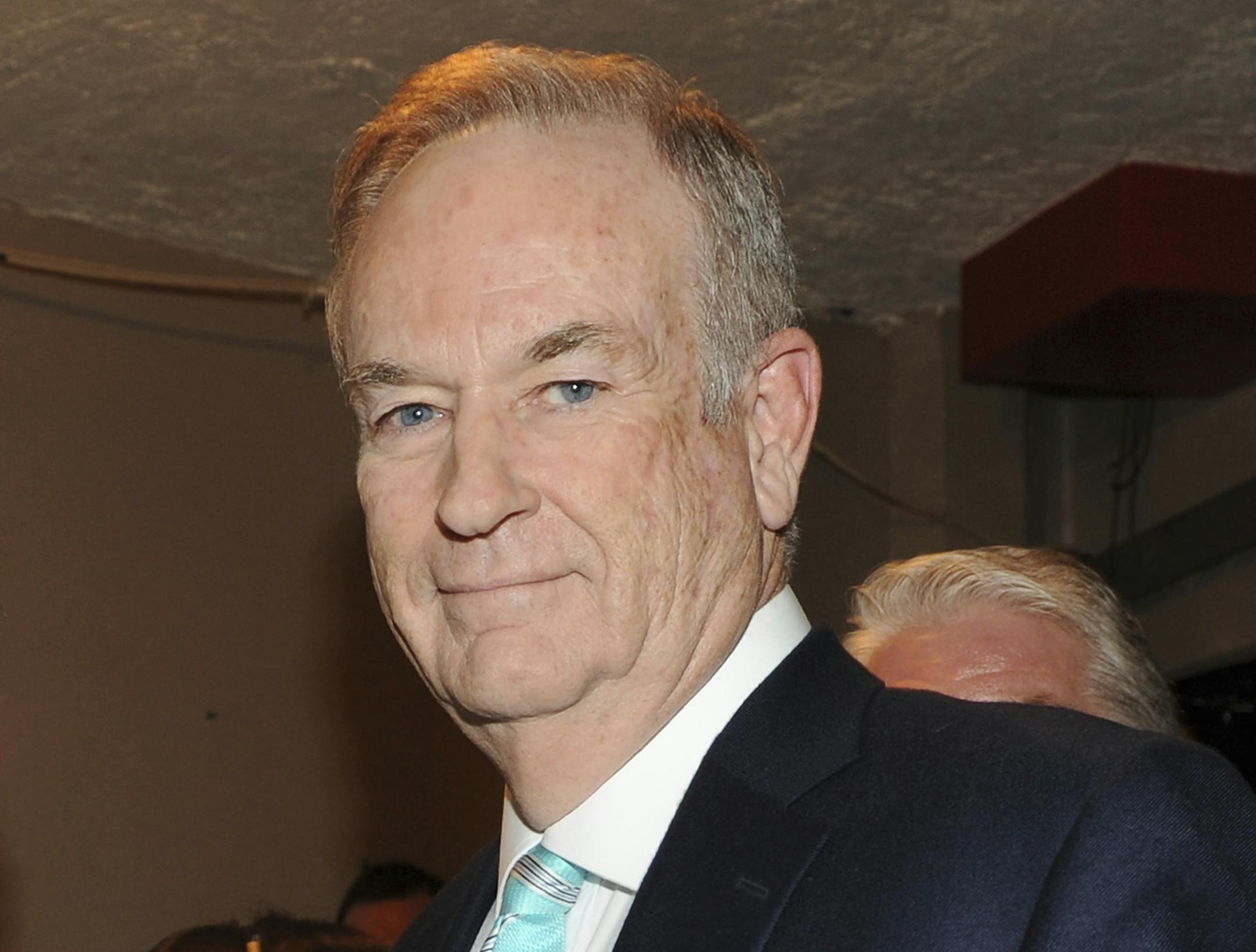 FILE - This Oct. 13, 2012 file photo shows Fox News commentator and author Bill O'Reilly at the Comedy Central "Night Of Too Many Stars: America Comes Together For Autism Programs" at the Beacon Theatre in New York. O'Reilly has lost his job at Fox News Channel following reports that five women had been paid millions of dollars to keep quiet about harassment allegations. 21st Century Fox issued a statement Wednesday, April 19, 2017, that "after a thorough and careful review of the allegations, t