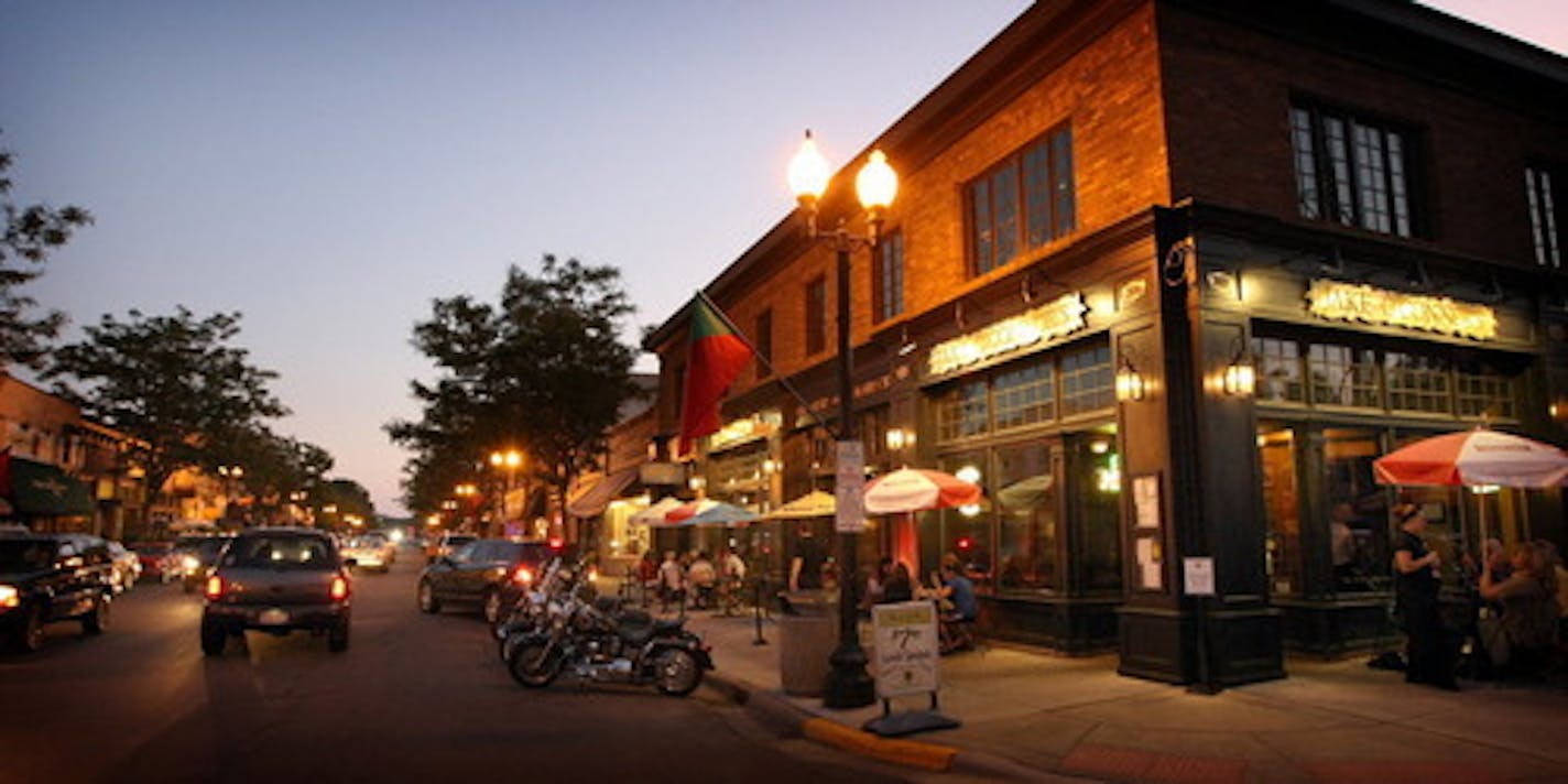 Excelsior's main drag, Water Street, is a popular draw for visitors to the Lake Minnetonka town for its restaurants, stores and boutiques.