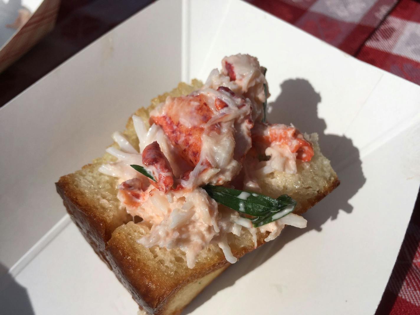 Smack Shack Lobster Roll at Target Field