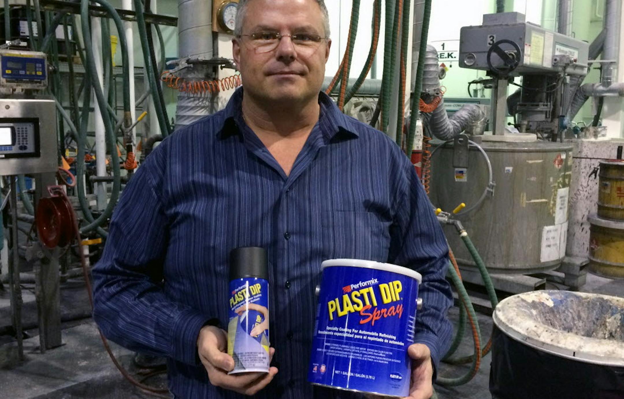 Plasti Dip President Scott Haasl says Rust-Oleum has been an unfair competitor.
