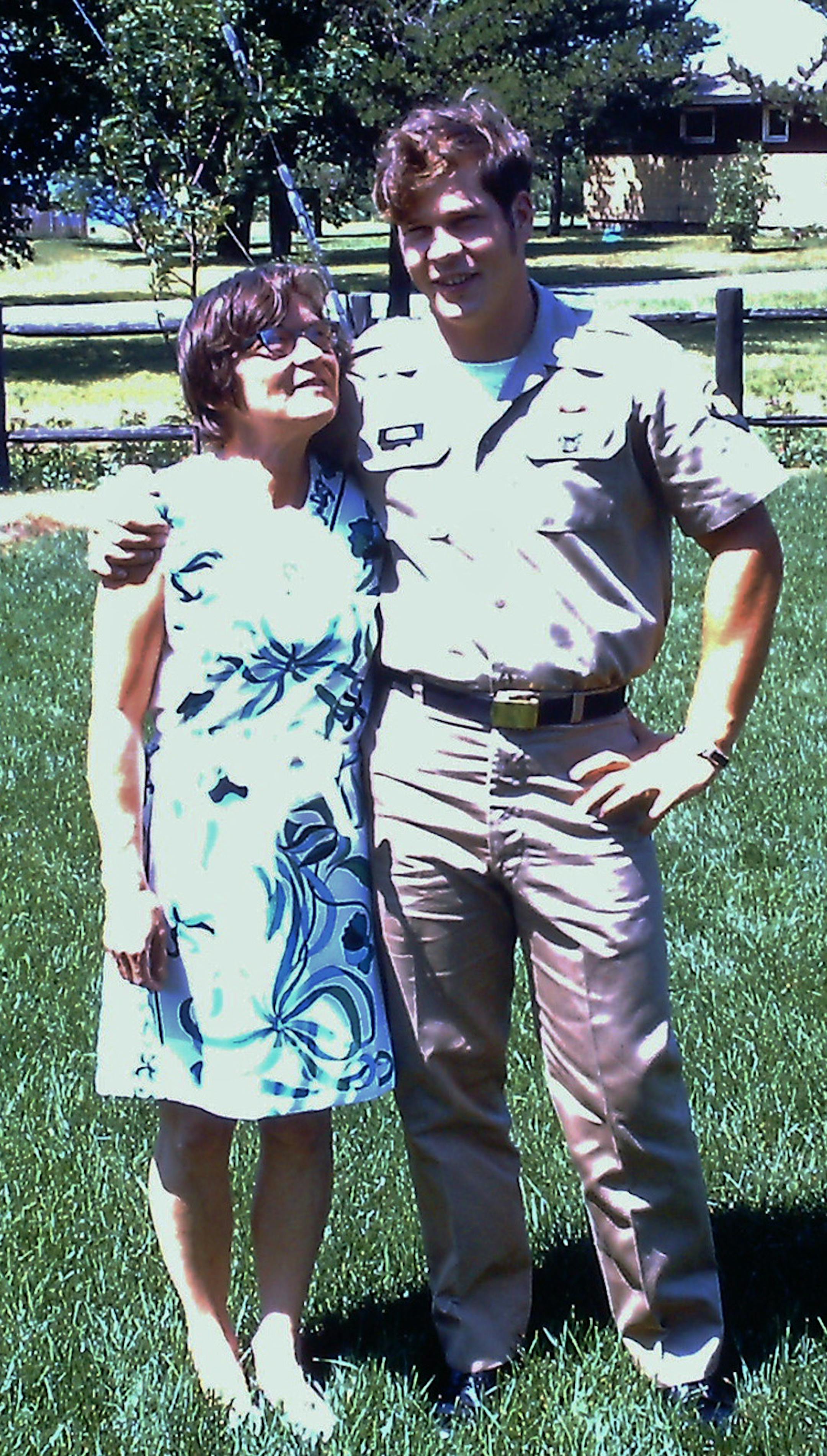 Please find attached a photo of my Mother and myself, submitted for the May 8 Variety ìMOTHERíS DAYî section. Mother = Ruth Anne Hensel Son = Bill Hensel This photo is from July 18, 1970 on our front lawn, the next day I was in the Mekong Delta area of South Vietnam. Look at her loving expression in her eyes. ìWill I ever see my son again?î She had four sons and I was the only one to be in service and go to Vietnam. Fortunately for me, I came home and our entire family c
