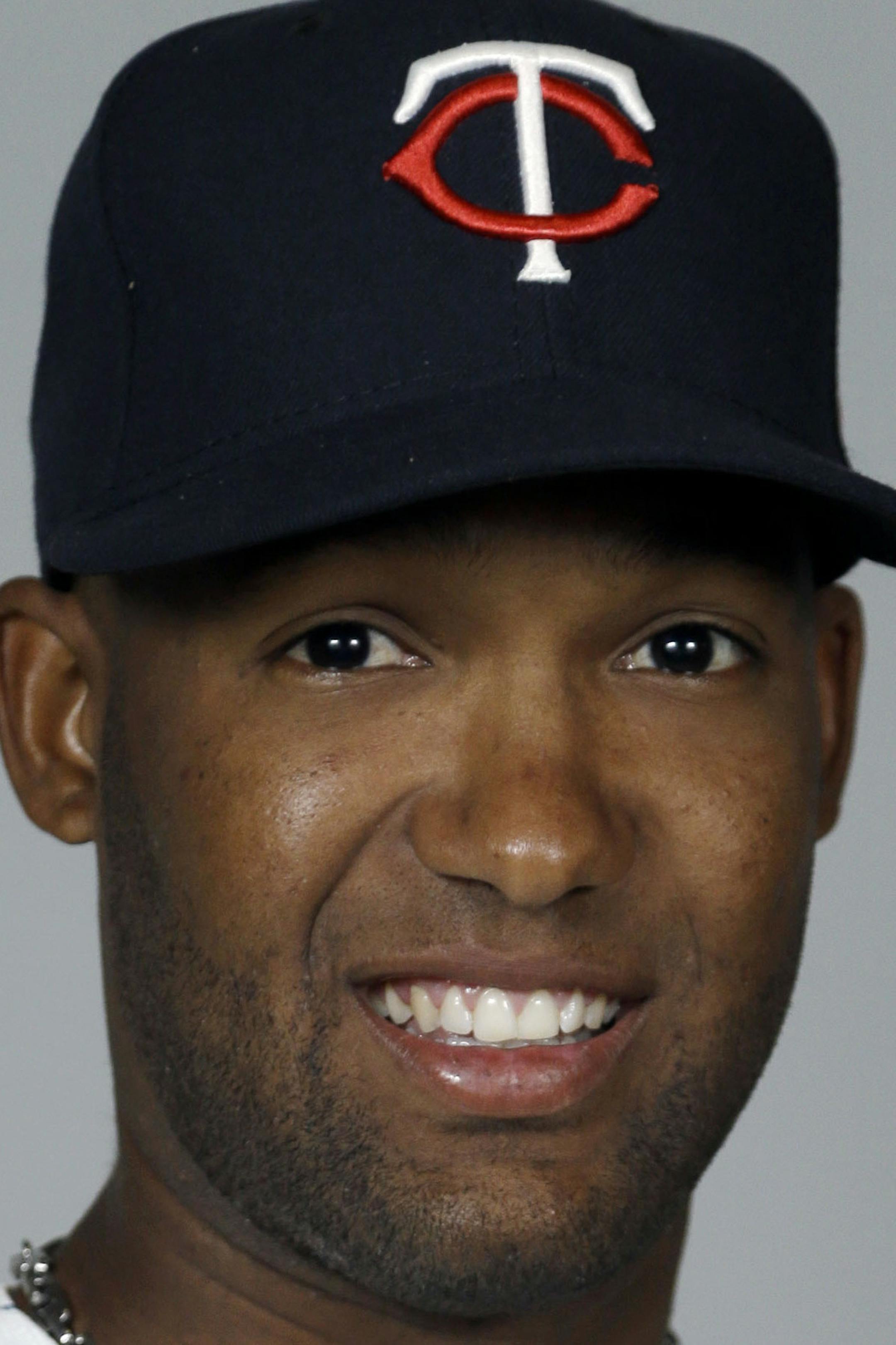 This is a 2014 photo of shortstop Danny Santana of the Minnesota Twins baseball team. This image reflects the Twins active roster as of Tuesday, Feb. 25, 2014 when this image was taken. (AP Photo/Steven Senne) ORG XMIT: FLSR1
