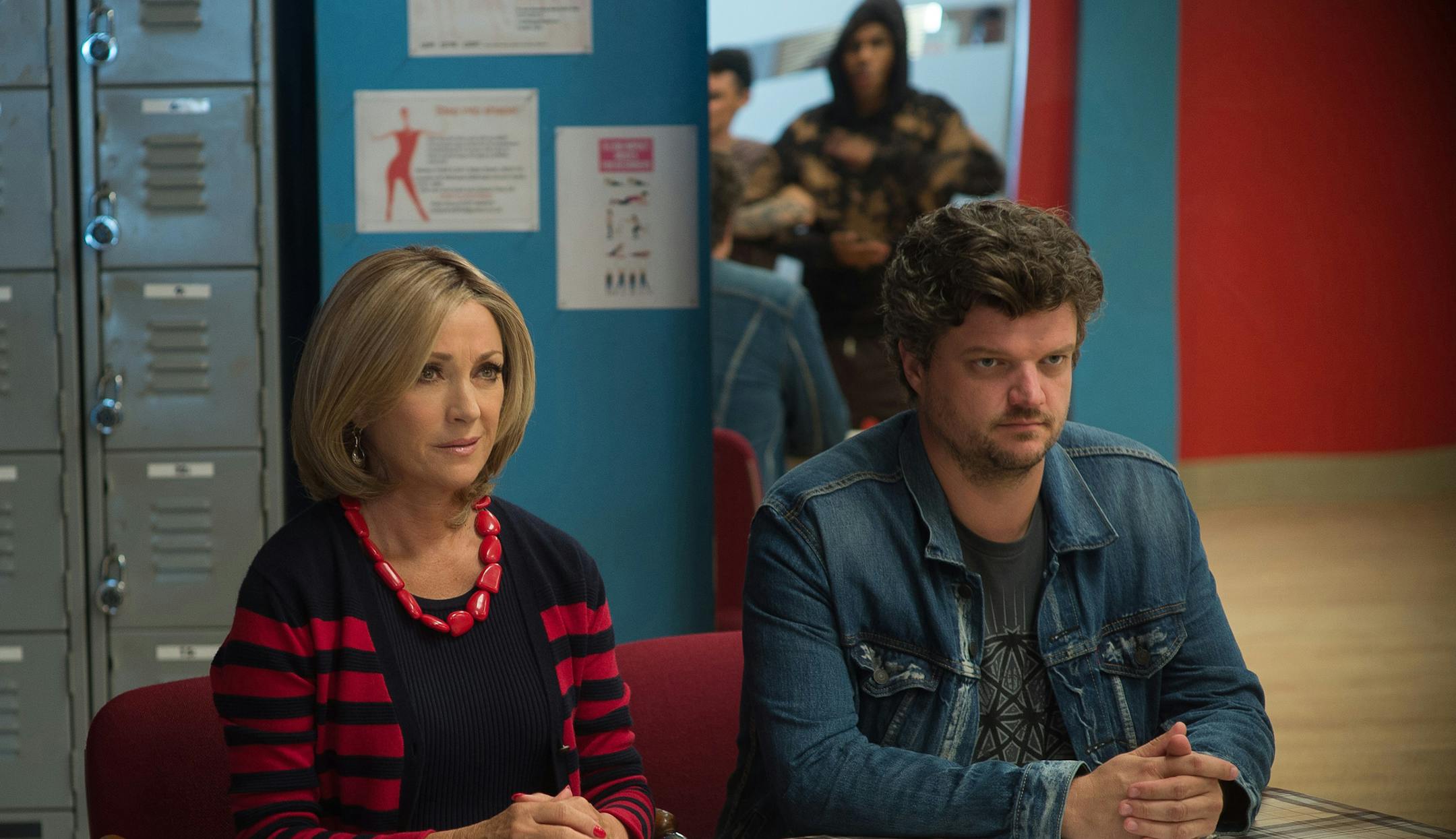 Jane Seymour and Matt Jones on "Let's Get Physical" Pop