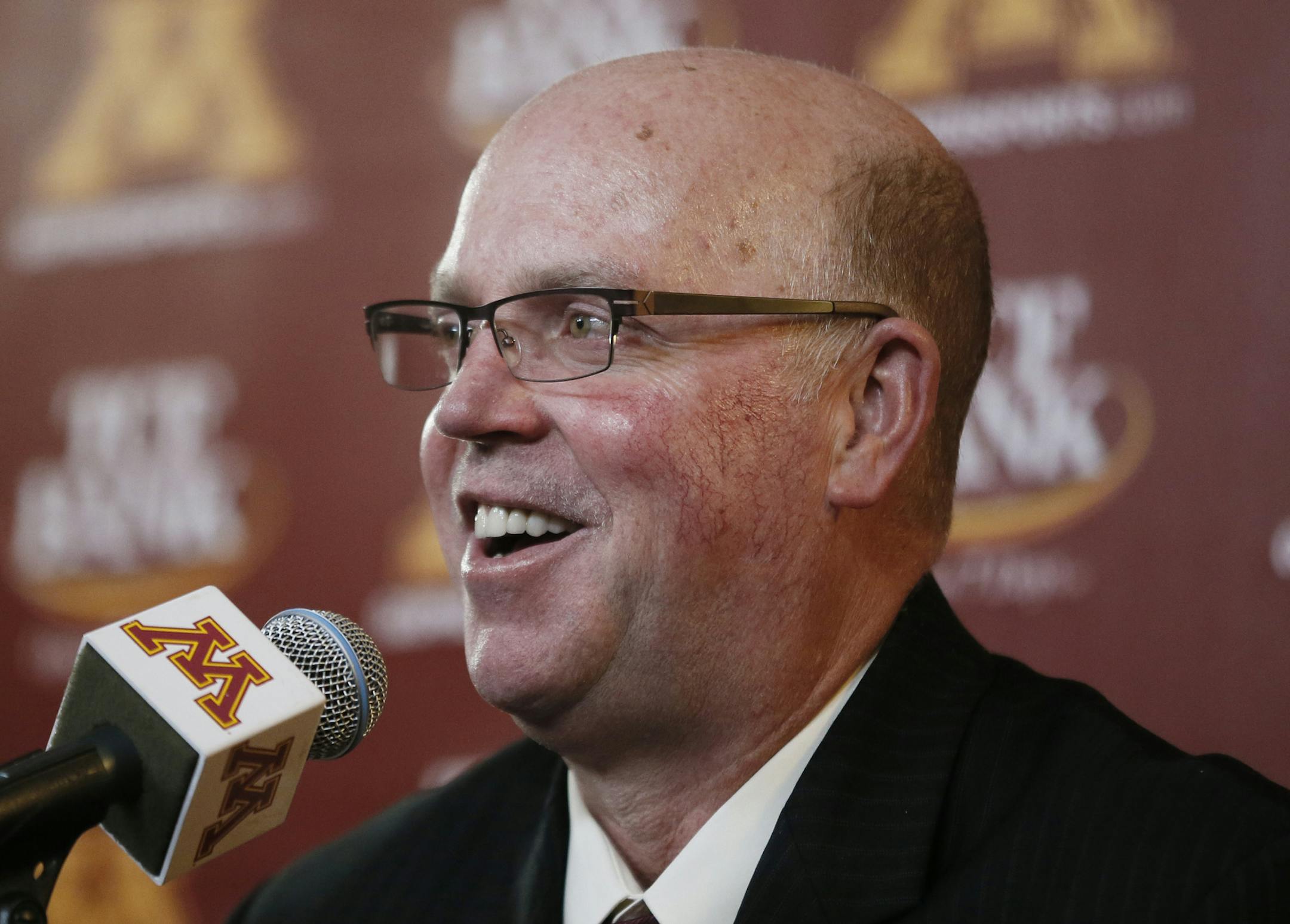 University of Minnesota head football coach Jerry Kill talked about the recruits that have signed to play at Minnesota during press conference Wednesday Feb 5 , 2014 Minneapolis, MN. ] JERRY HOLT ‚Ä¢ jerry.holt@startribune.com
