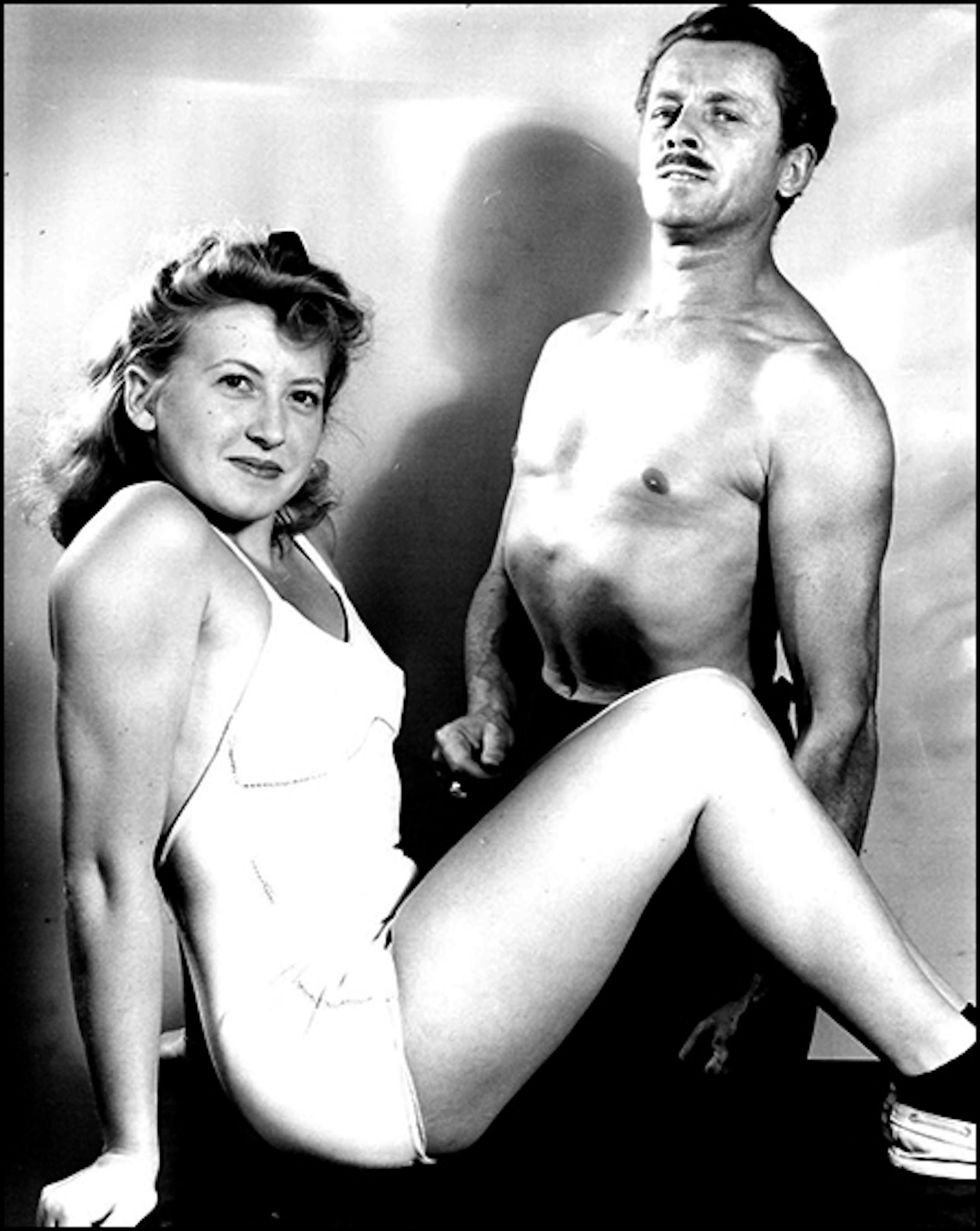 Russell James and Ruth Cook, 1941