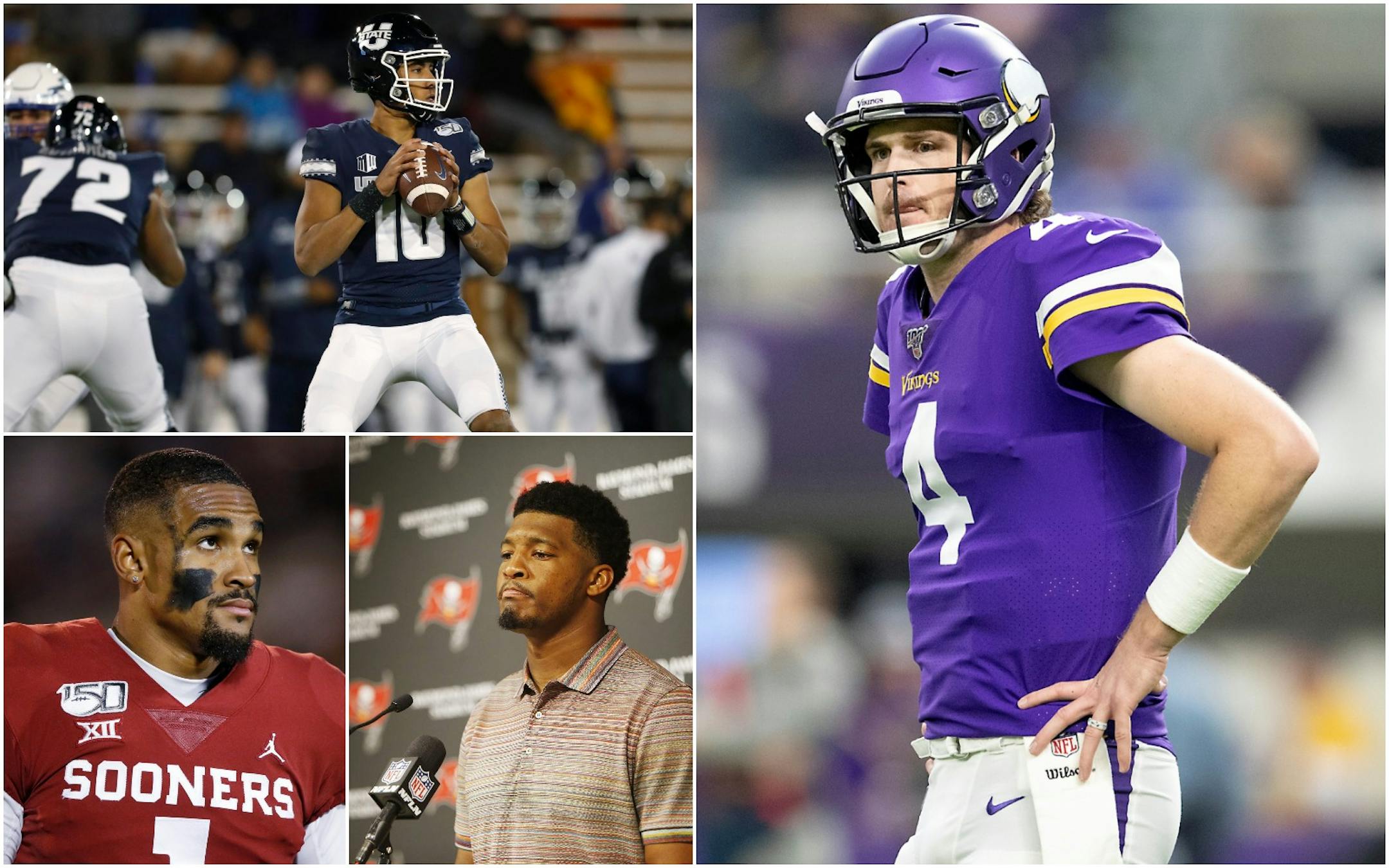 Jordan Love, Sean Mannion, Jameis Winston and Jalen Hurts all figure to have different roles - and futures - as backup quarterbacks.