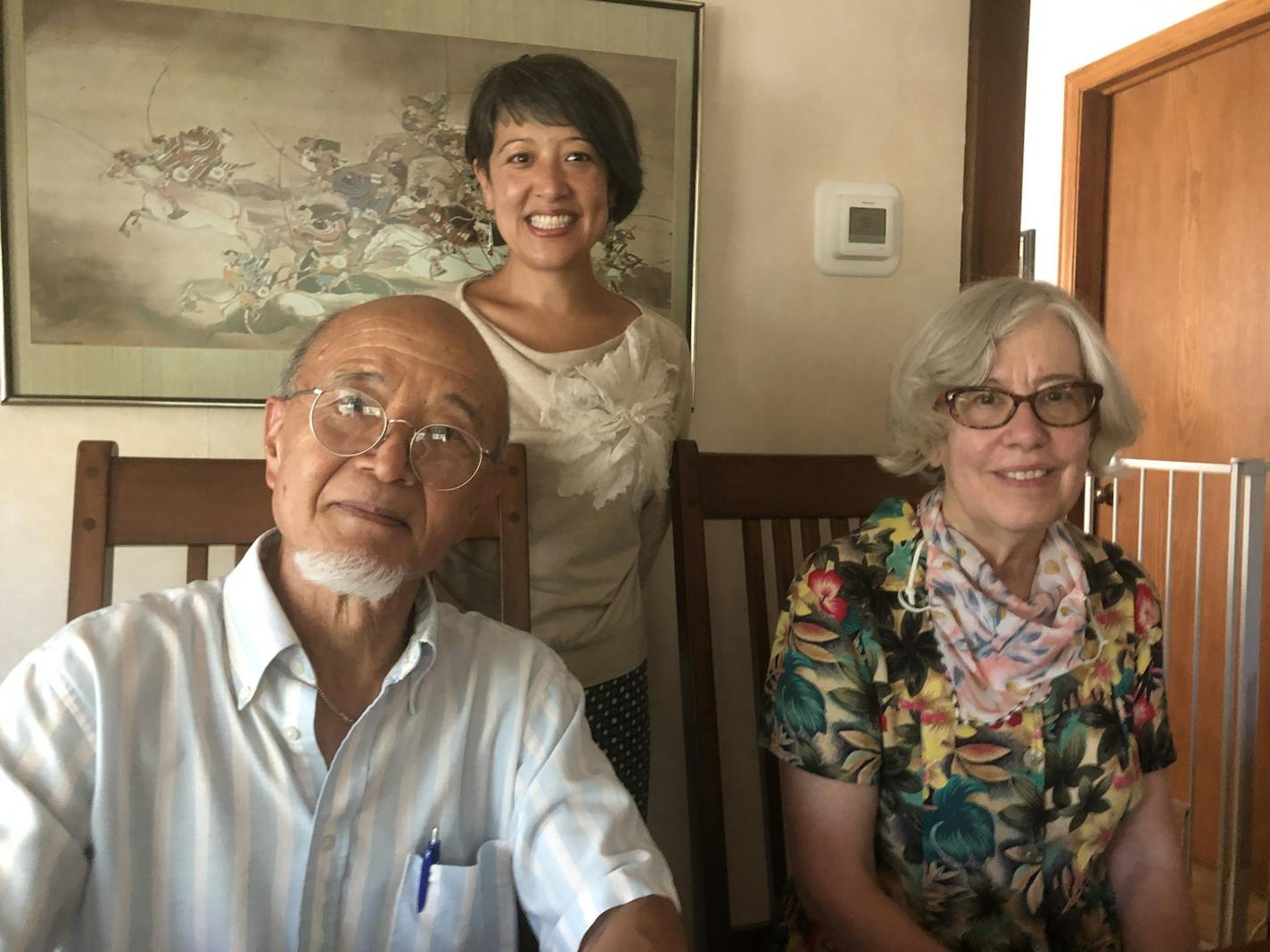 Founders Shiro "Don" and Patricia Katagiri of Kiku Enterprises, with daughter Chieko Katagiri Karlsen, the next generation, are struggling to sustain their half-century old Kiku Enterprises this year. Photo: Neal.St.Anthony@startribune.com