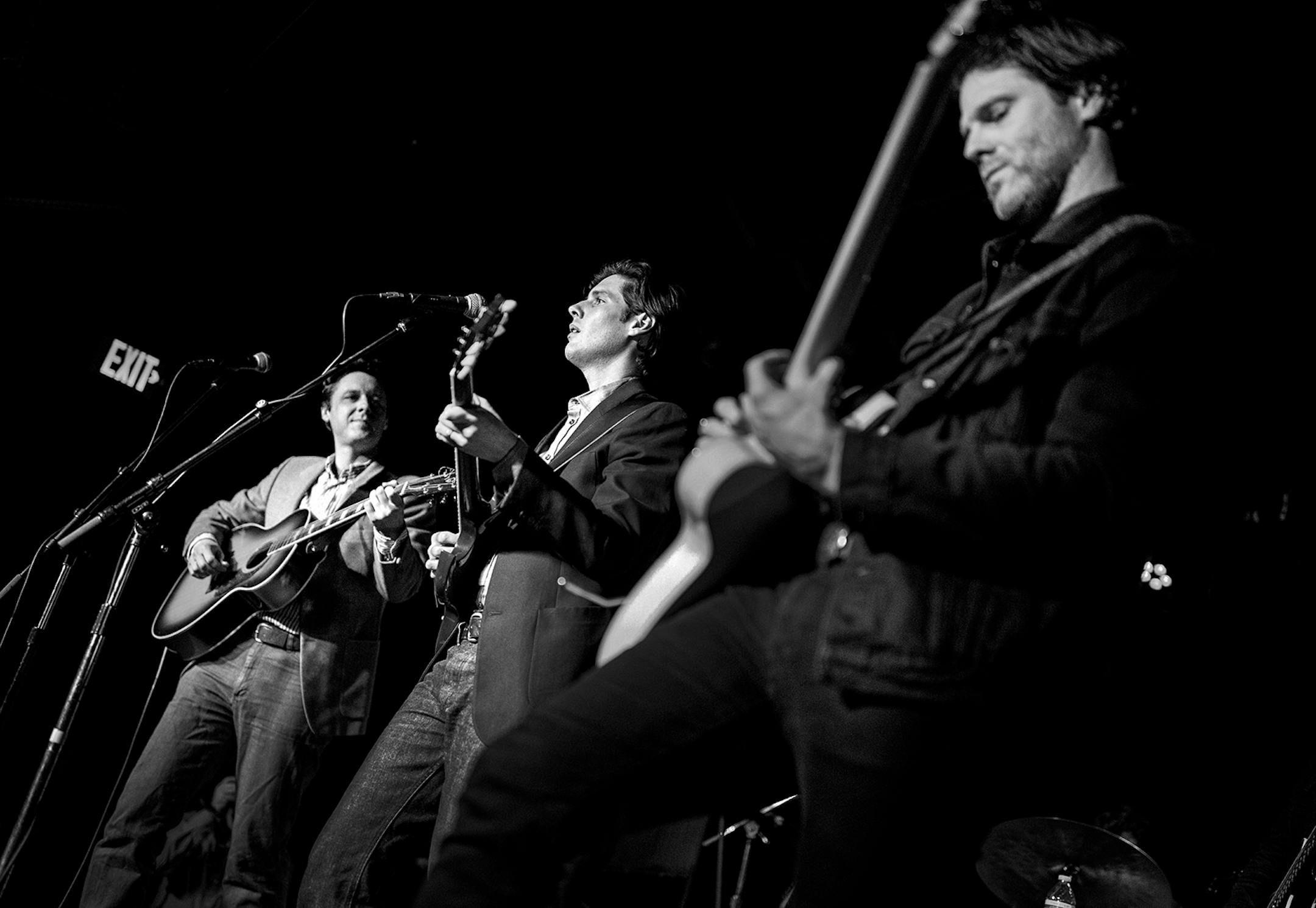 Brothers Page Burkum, Jack Torrey and Tyler Burkum of the Cactus Blossoms performed at the Turf Club.