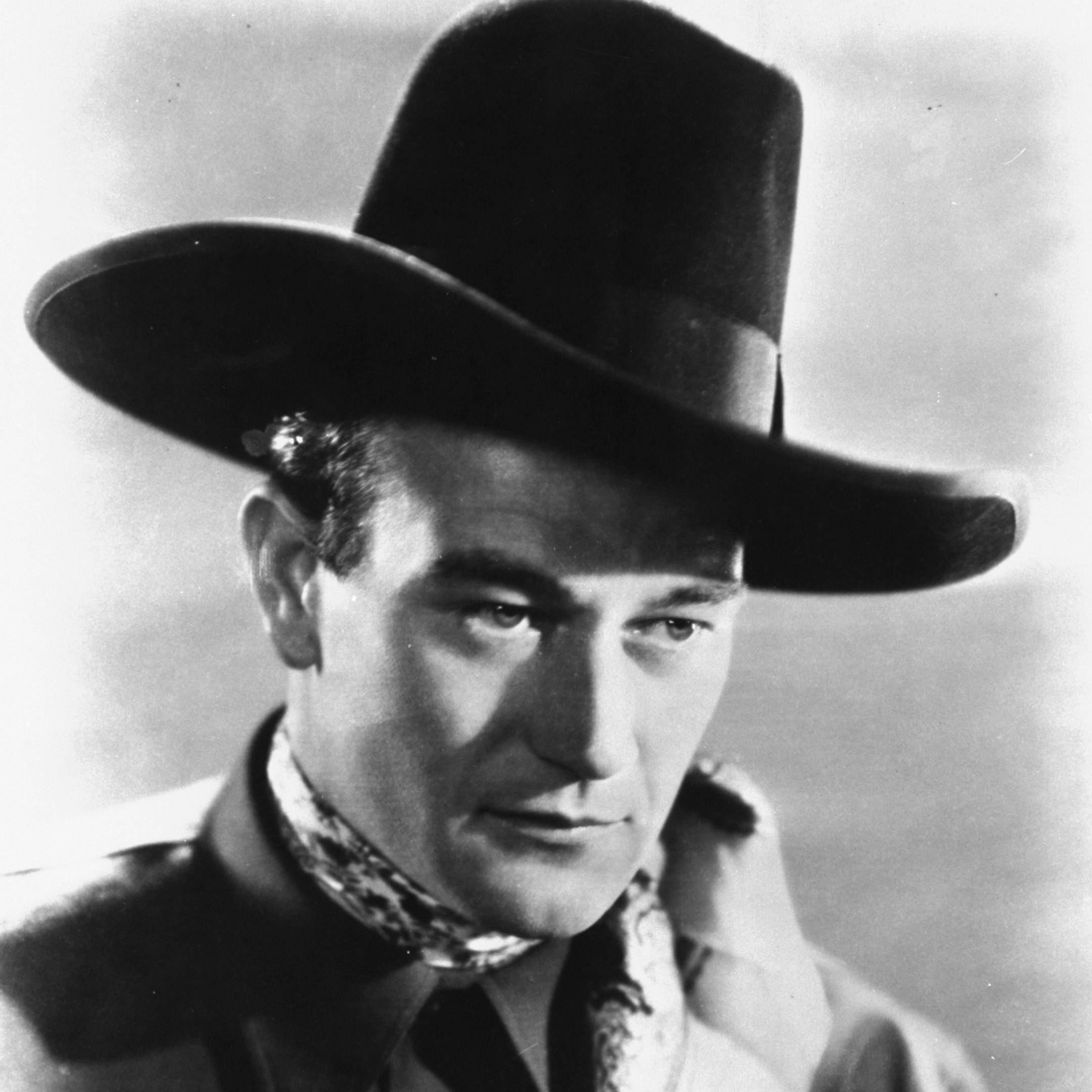 **FILE**This file photo from United Artists shows actor John Wayne as the Ringo Kid in John Ford's 1939 film, "Stagecoach." Wayne, born Marion Robert Morrison, would have turned 100 on Saturday, May 26, 2007. He died at the age of 72 of stomach cancer in June of 1979 after a career that spanned more than 170 films. (AP Photo/United Artists) ORG XMIT: NYET324