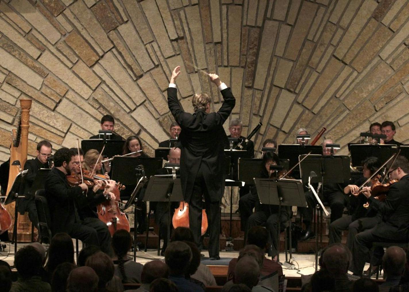 The St. Paul Chamber Orchestra in concert in Stillwater in 2011.