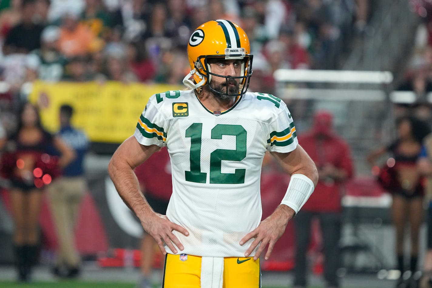 Green Bay Packers quarterback Aaron Rodgers