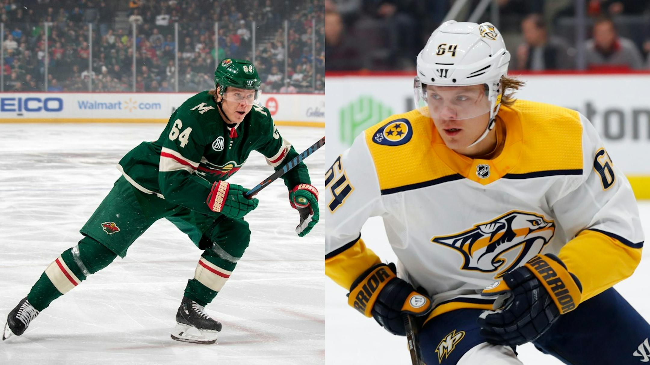 Mikael Granlund was one of former Wild GM Paul Fenton's high-profile trades, going to the Predators. He hasn't broken through in Nashville, either, coming off a recent 12-game pointless streak. He has three goals and five assists in 21 games for the Preds.