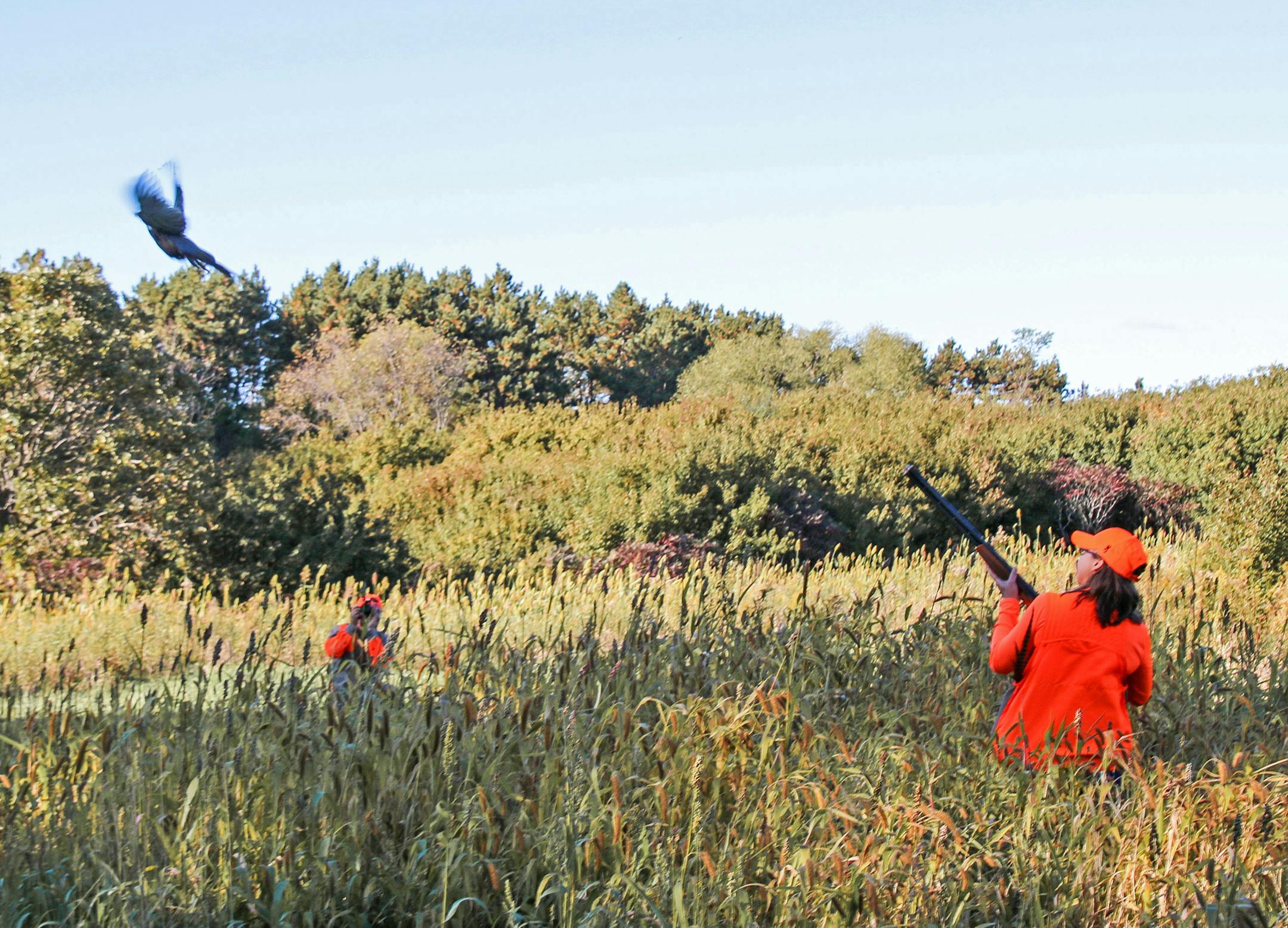 Learning to hunt, says Juia Schrenkler of St. Paul, has helped her to become a better and more observant conservationist.
