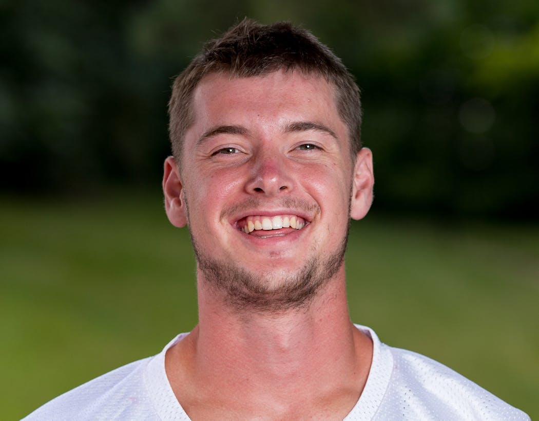 How NFL prospect Alex Larson wound up scoring touchdowns for St. John's