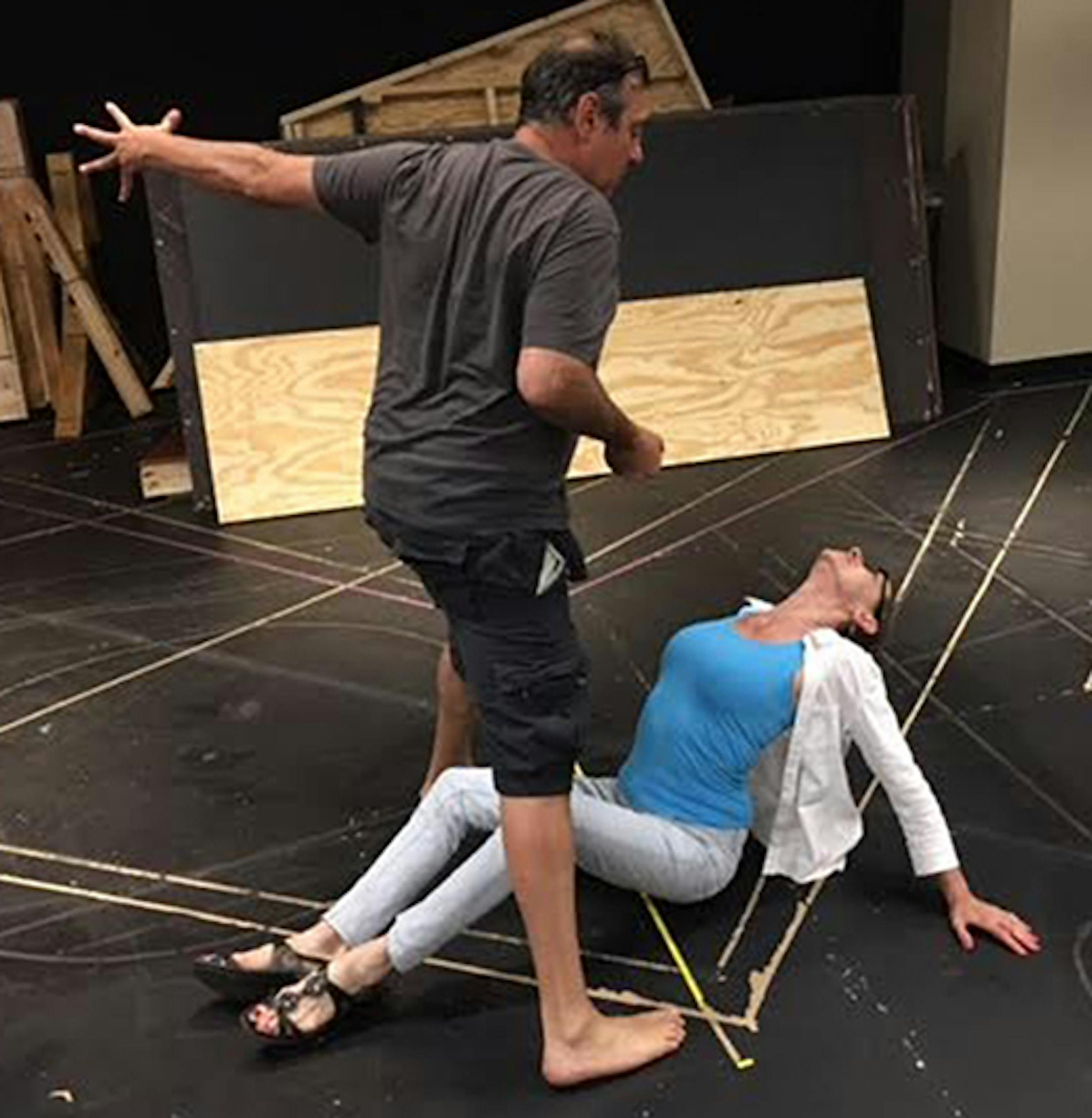 The Palabras Project rehearsal. Provided