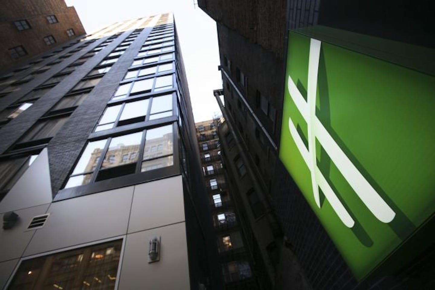 A renovated Holiday Inn is shown Monday, Nov. 10, 2008 in New York. IHG's Holiday Inn chain, established in 1952, is one of the most recognizable hotel brands in the world - a chain associated more with old-fashioned functionality than innovation.