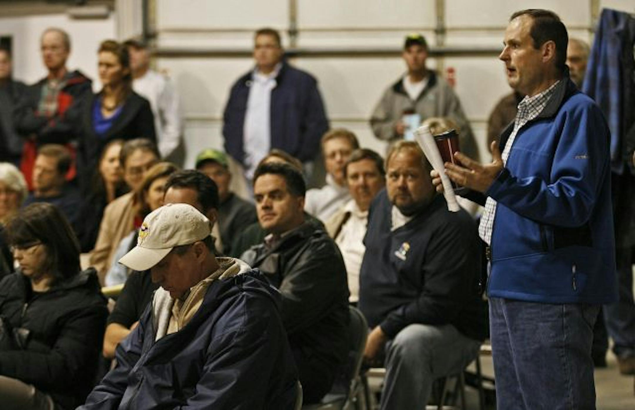 Greenfield resident Michael McMillan voiced his concern over the city's insurance situation. "The last five years have been, frankly, a nightmare," McMillan told Council Member Michael Erickson, drawing applause from the audience. "If this was a private company, you'd all be fired."