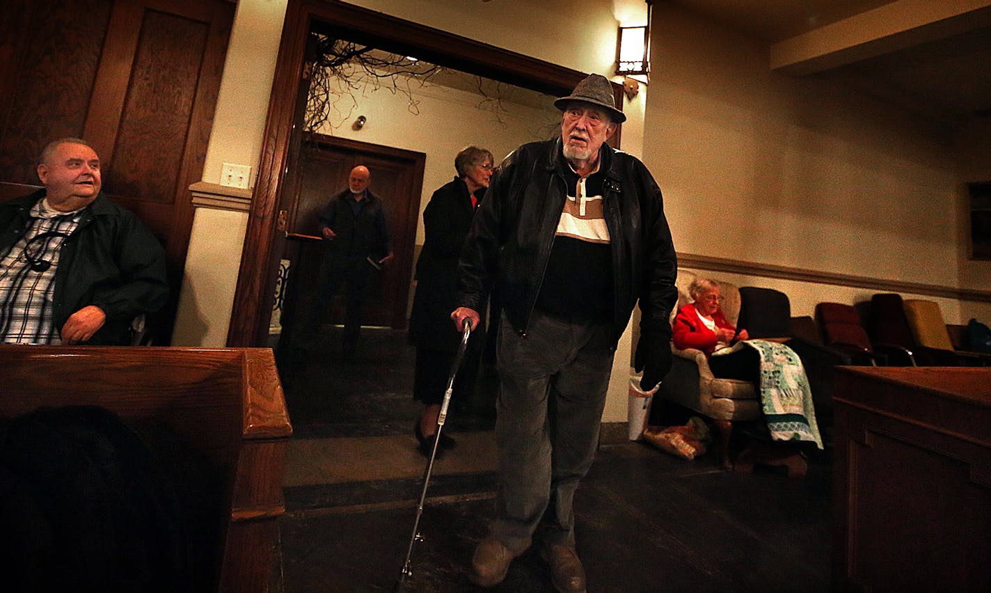 Donald Alsbury arrived for a weeknight service at Christ&#xed;s Household of Faith&#xed; chapel in St. Paul. Alsbury, a former Lutheran minister, is CHOF&#xed;s founder and president. ] JIM GEHRZ &#xef; james.gehrz@startribune.com /St. Paul and Minneapolis, MN / February 23, 2016 /10:30 AM &#xf1; BACKGROUND INFORMATION: Christ&#xed;s Household of Faith is a 21st century commune of nearly 500 members, including 200 children, who divest their assets when joining the church, live rent-free in its h