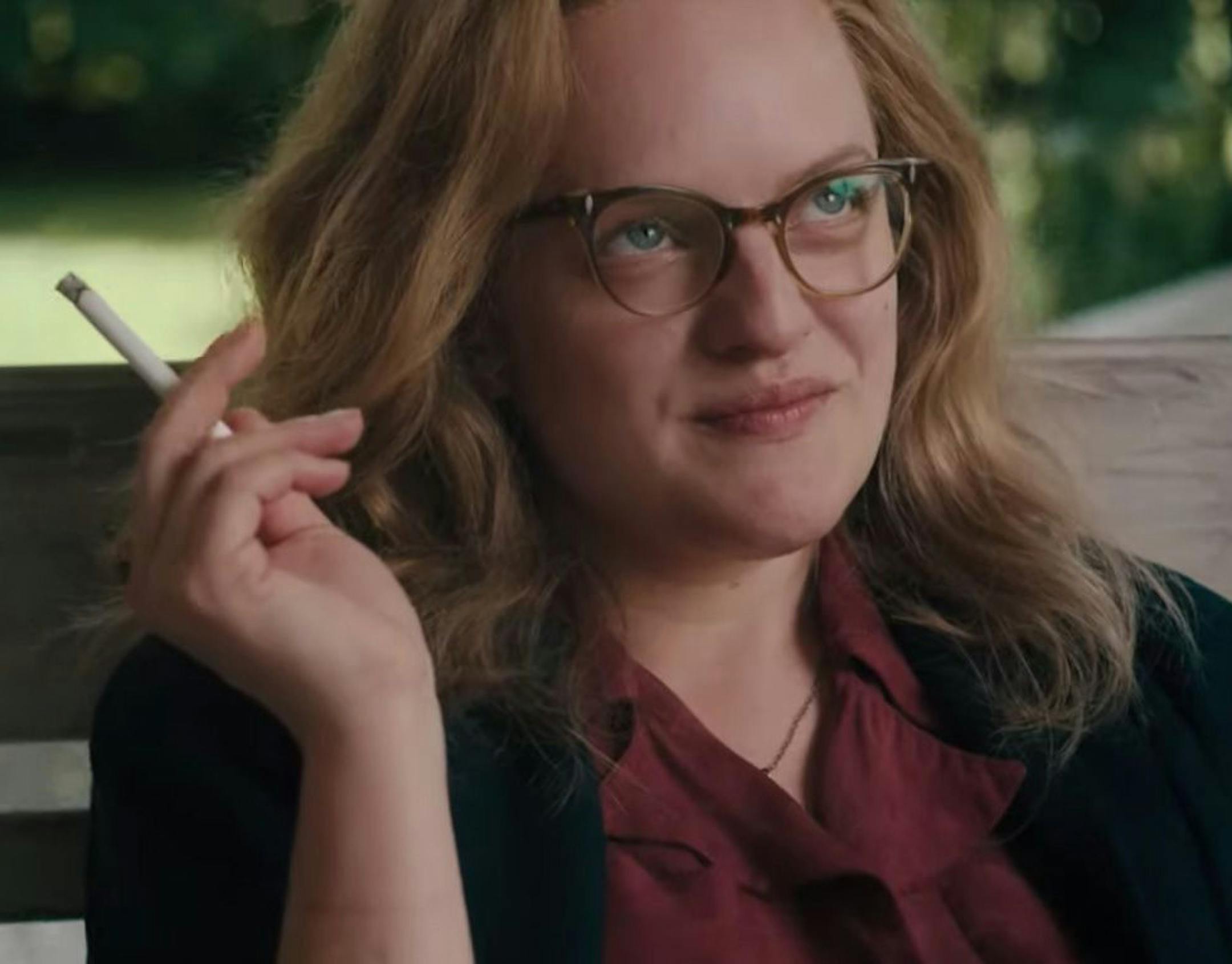 Elisabeth Moss as Shirley Jackson in "Shirley."