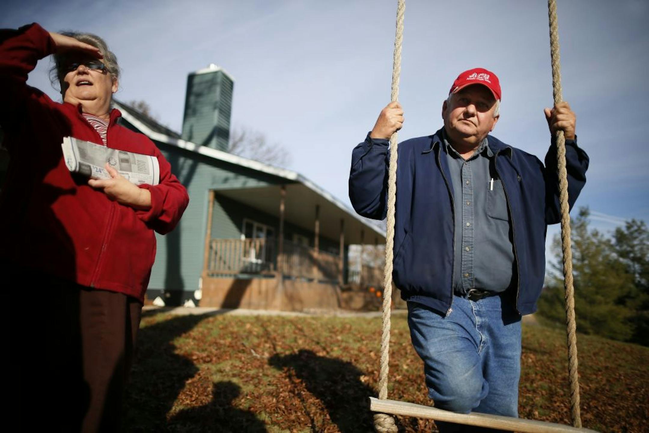The Freis now live 8 miles from the sand mine in a one-level home that they say better suits their lifestyle as they get older.