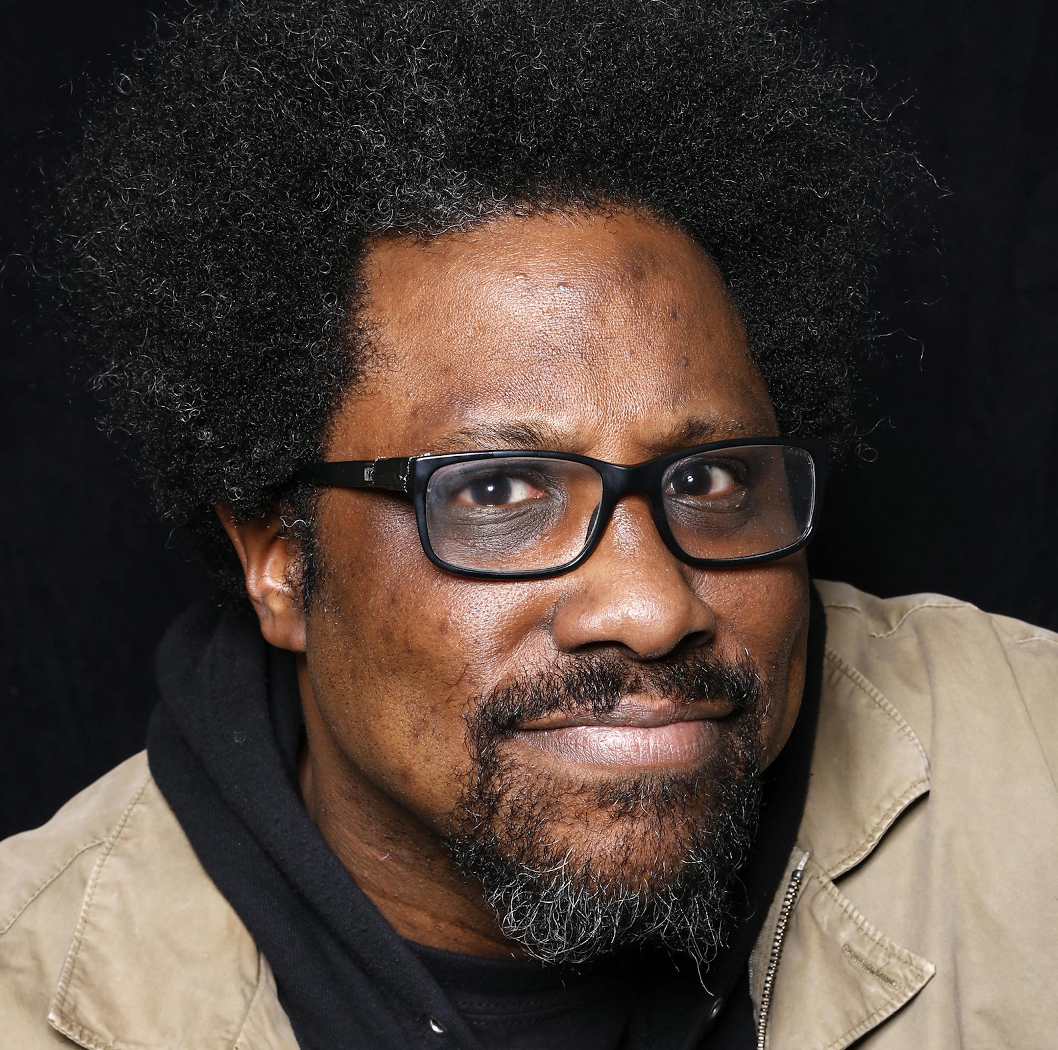 FILE - In this Jan. 24, 2016 file photo, comedian W. Kamau Bell poses for a portrait to promote the series, "United Shades of America", during the Sundance Film Festival in Park City, Utah. Bell's series, premiers Sunday at 10 p.m. EDT on CNN. (Photo by Matt Sayles/Invision/AP, File)
