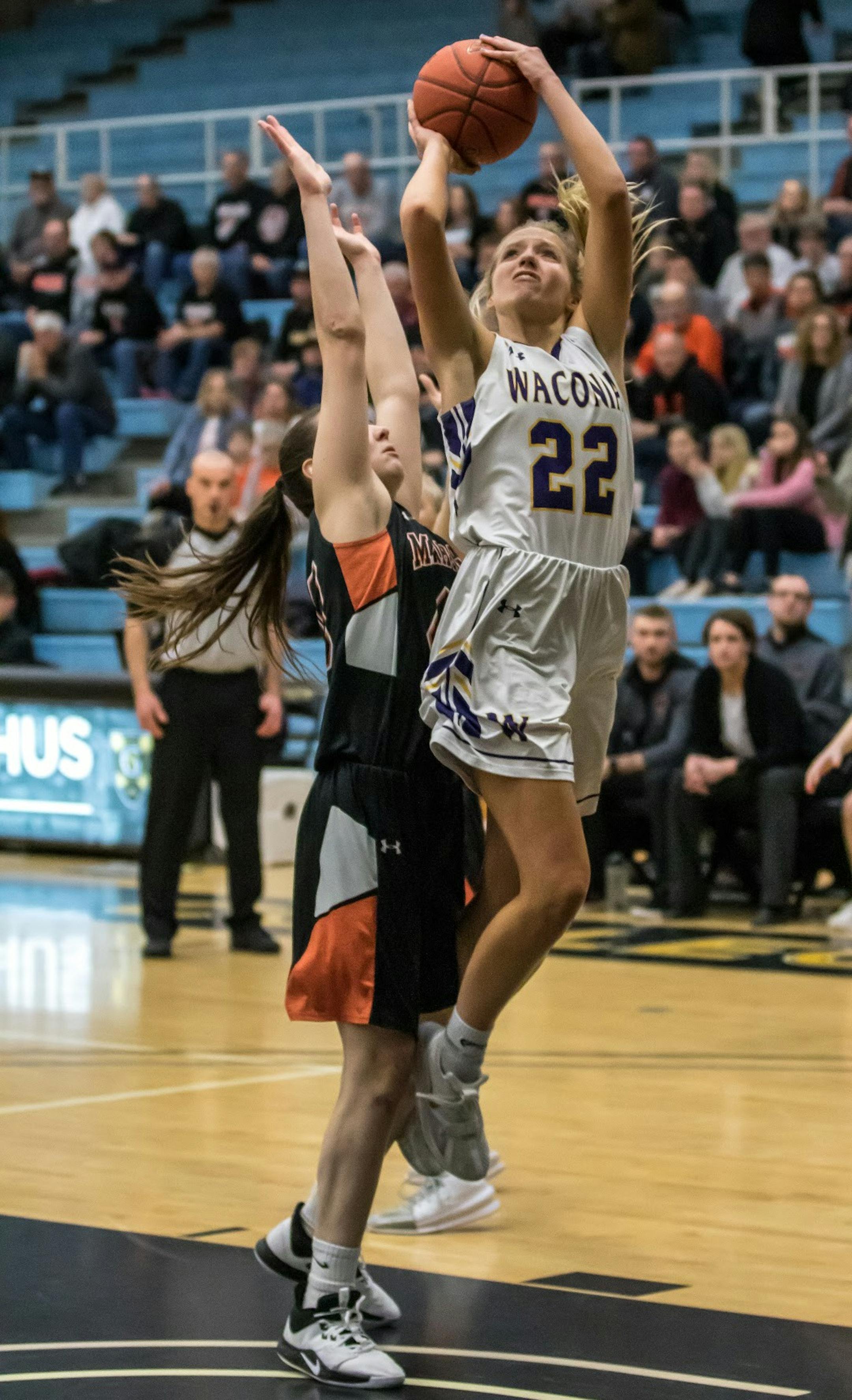 Audrey Swanson (22) of Waconia. Photo: Roxanne Kuerschner
