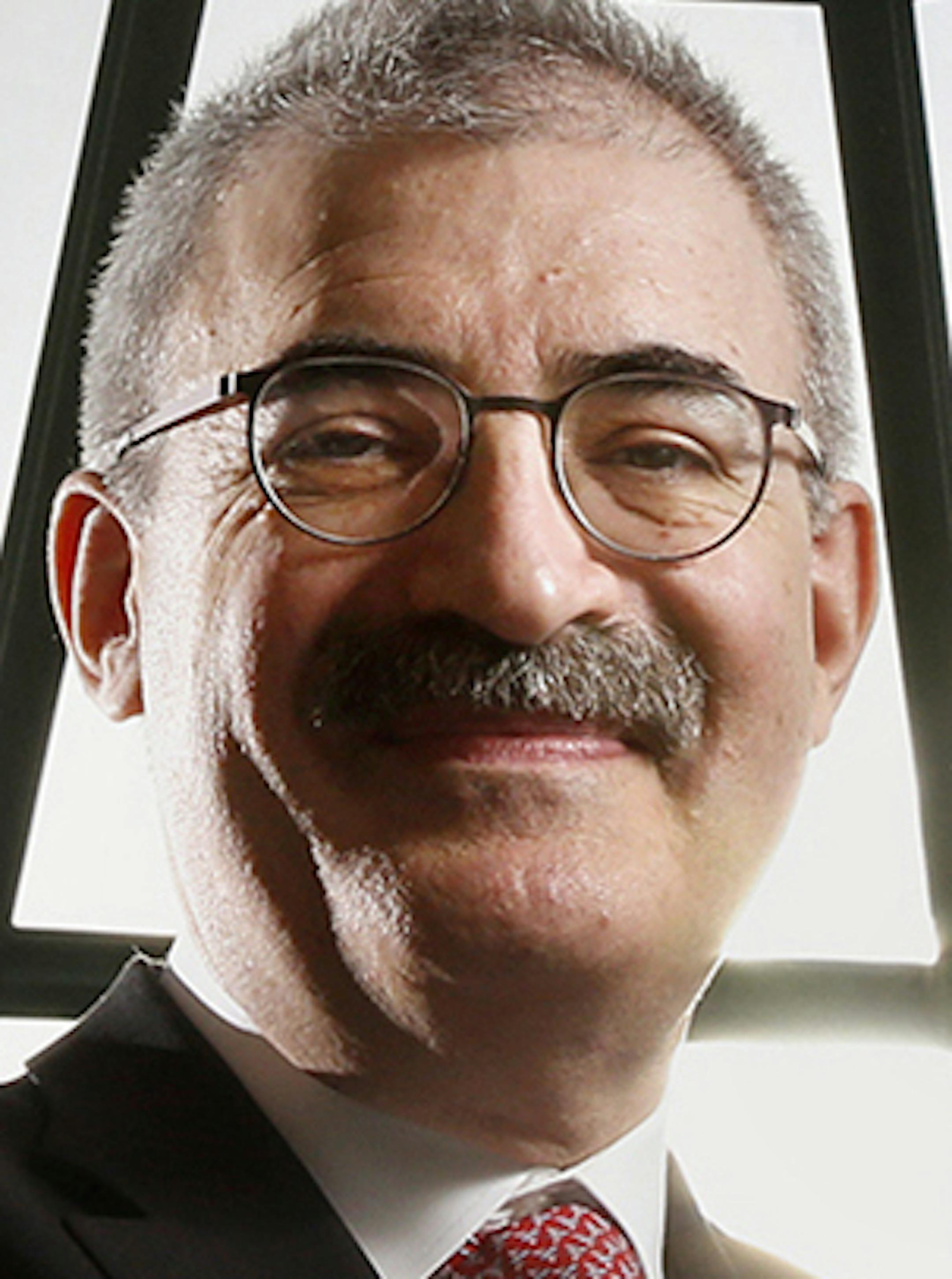 Chancellor Steven Rosenstone, the chief executive officer of the Minnesota State Colleges and Universities, poses outside his office in St. Paul. ] LEILA NAVIDI leila.navidi@startribune.com / BACKGROUND INFORMATION: Thursday, November 6, 2014. ORG XMIT: MIN1411061631150076