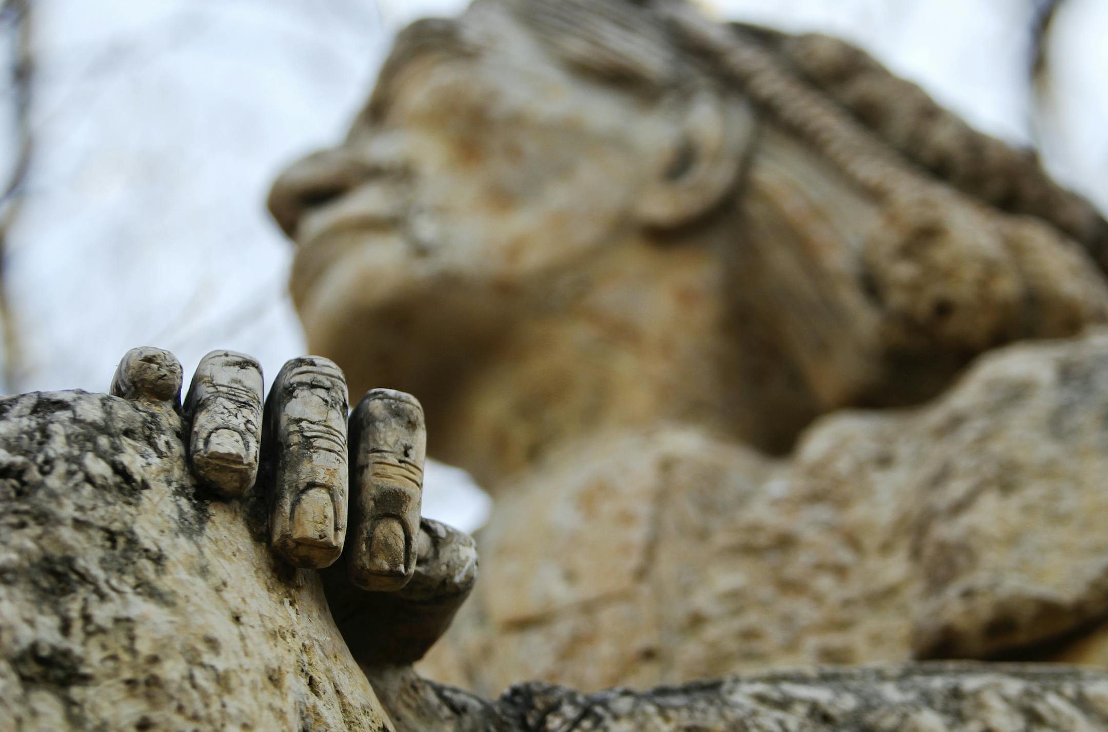 The statue &#x201a;&#xc4;&#xfa;Winter Warrior&#x201a;&#xc4;&#xf9; was inspired by the &#x201a;&#xc4;&#xfa;Year of Reconciliation&#x201a;&#xc4;&#xf9;1987, proclaimed by Governor Rudy Perpich. It was a statewide attempt to facilitate education between non-Dakota and Dakota people. The statue was unveiled on December 26, 1987 across from Reconciliation Park, near the site of the 1862 hanging of 38 Dakota Indians. The statue, carved by Tom Miller, was photographed during the Dakota 38 commemoration,