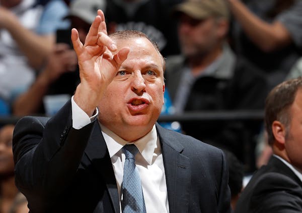 With a cast of young players, seasoned NBA head coach Tom Thibodeau is off to a 3-7 start in his tenure with the Timberwolves. ] CARLOS GONZALEZ cgonz