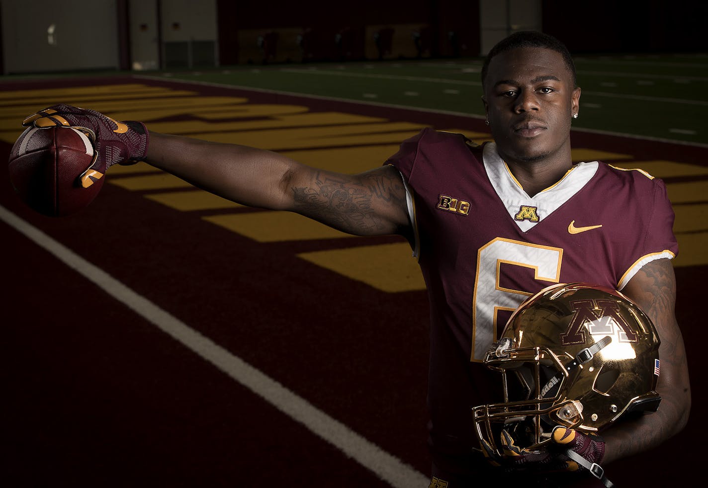 Gophers wide receiver Tyler Johnson announced this week he will return for his senior season, and finish his degree in the process.