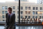 Fame CEO Lynne Robertson sat near the windows at their office. ] (KYNDELL HARKNESS/STAR TRIBUNE) kyndell.harkness@startribune.com Fame CEO Lynne Rober