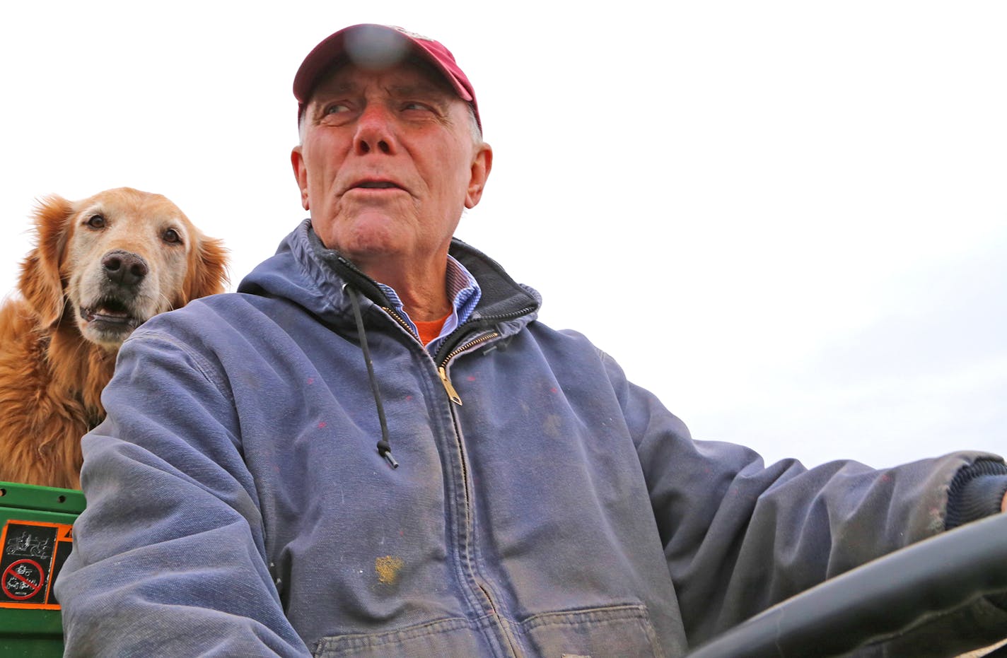 Farmer Dave Legvold of rural Northfield, Minn., was recently recognized by Gov. Mark Dayton for his work to conserve water on his land.